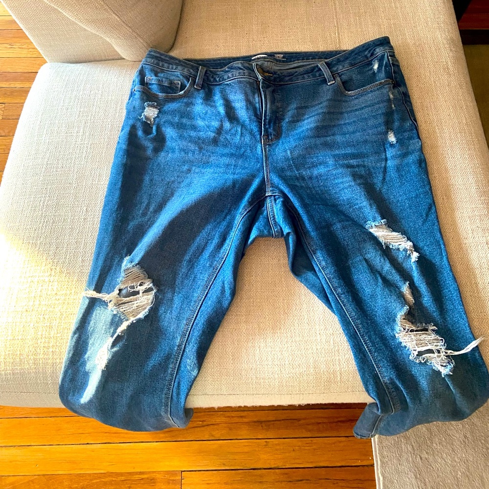 Old Navy Rockstar distressed Jeans - plus size - size 20